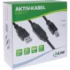 InLine USB 2.0 aktywny kabel, USB-A męski na USB-B męski, 7,5 m