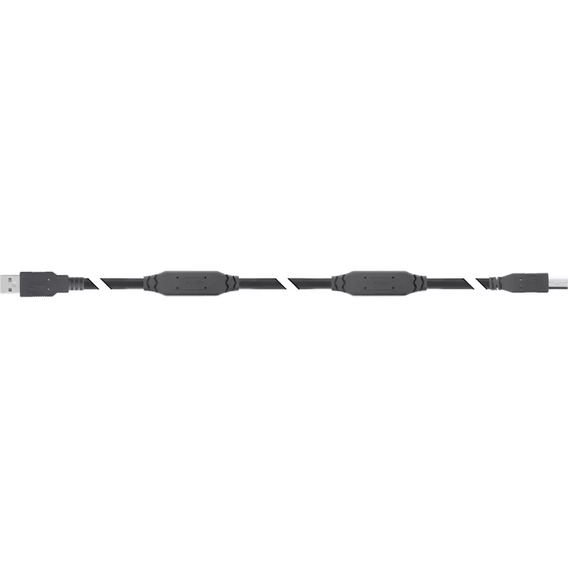InLine aktywny kabel USB 2.0, USB-A męski na USB-B męski, 25 m