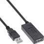 InLine USB 2.0 aktywny przedłużacz USB-A męski/żeński 5m 0,48 Gbit/s