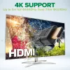Przewód HDMI InLine, HDMI High Speed z Ethernetem, męski / męski, czarny, 3m