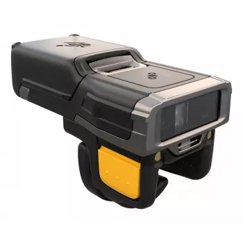 Czytnik kodów kreskowych do noszenia na ciele Zebra RS6100 2D LED Bezprzewodowy Szary Żółty