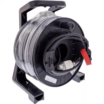 Szpula kabla sieciowego InLine Harting Cat.6A RJ-45 50 m Czarny