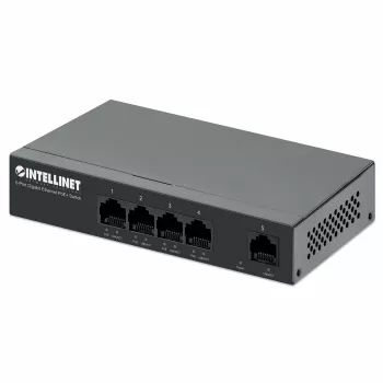 Intellinet 561792 przełącznik sieciowy Gigabit Ethernet (10/100/1000) Power over Ethernet (PoE) Czarny