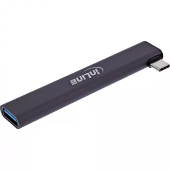 InLine cienki USB-C Hub, 4-port, USB 3.0 + 3x USB 2.0, cienki design