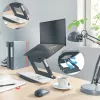 Leitz Ergo Regulowana podstawka pod laptopa z możliwością ustawienia pod różnymi kątami, 80% plastiku z recyklingu