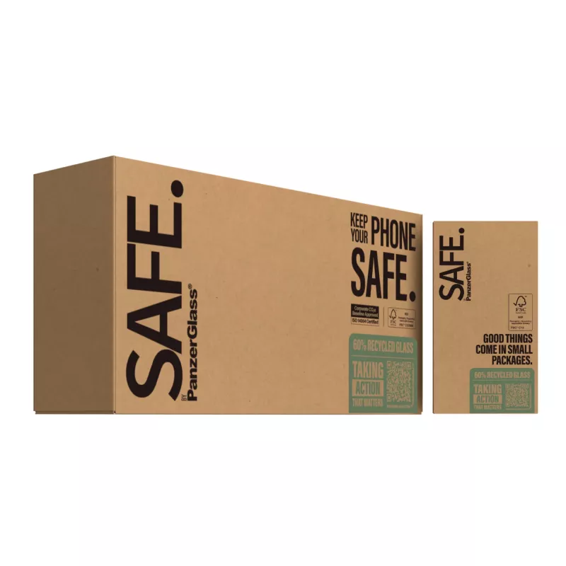 PanzerGlass SAFE. by ® Privacy Ochrona ekranu iPhone 16 | 15 | Ultra-Wide Fit | BULK