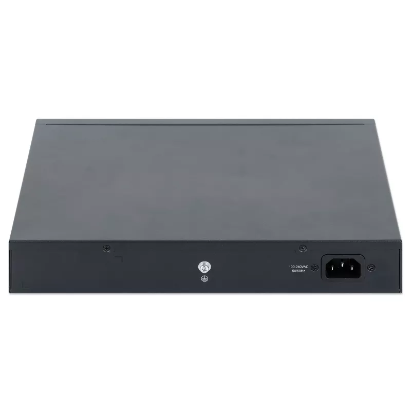 Intellinet 10-portowy w pełni zarządzalny przełącznik PoE++ L2+ z 8 portami Gigabit Ethernet i 2 uplinkami SFP