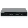 Intellinet 10-portowy w pełni zarządzalny przełącznik PoE++ L2+ z 8 portami Gigabit Ethernet i 2 uplinkami SFP