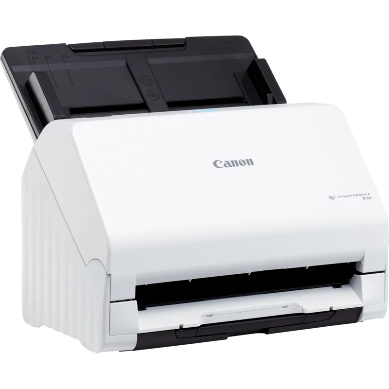 Canon imageFORMULA R30 Bezsterownikowy biurkowy skaner dokumentów, 216 x 356 mm, 600 x 600 DPI, skaner ADF + arkuszowy, biały, CIS, RGB LED