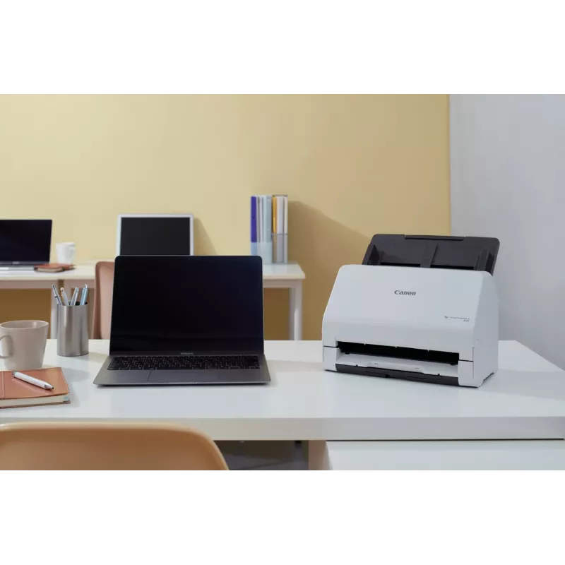 Canon imageFORMULA R30 Bezsterownikowy biurkowy skaner dokumentów, 216 x 356 mm, 600 x 600 DPI, skaner ADF + arkuszowy, biały, CIS, RGB LED
