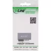 Adapter InLine USB4, USB-C męski/żeński prawy/lewy kątowy, aluminium, szary