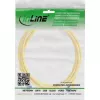 Patch kabel InLine Cat.6A S/FTP cienki TPE (LSZH) PoE, żółty, 3 m