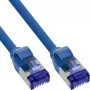 Kabel sieciowy InLine 74900B niebieski 10 m Cat6a S/FTP (S-STP)