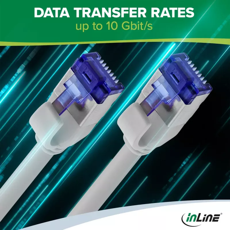 InLine 74930O kabel sieciowy Pomarańczowy 30 m Cat6a S/FTP (S-STP)