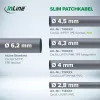 InLine 74907 przewód sieciowy Szary 7.5 m Kat.6a S/FTP (S-STP)