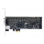 Karta rozszerzeń ASUS IPMI EXPANSION CARD‑SI PCIe z RJ‑45 i VGA, Czarny/Srebrny