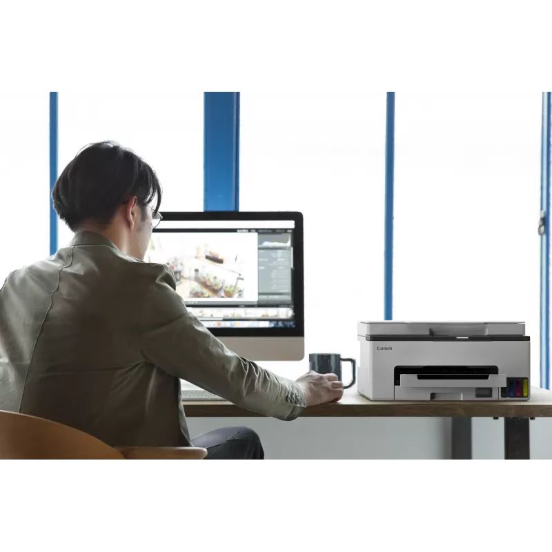 Wielofunkcyjna drukarka atramentowa Canon MAXIFY GX1050 — A4, kolor, 600 x 1200 DPI, Wi‑Fi, Ethernet, dupleks