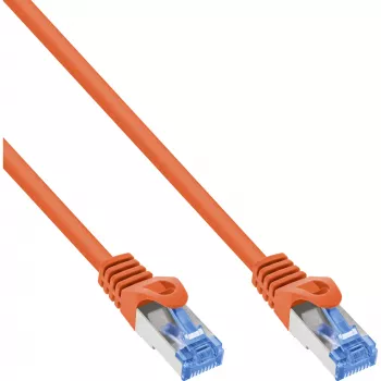 Kabel sieciowy InLine 72602O pomarańczowy 2 m Kat.6a S/FTP (S-STP)