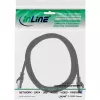 InLine 72633S kabel sieciowy Czarny 0.3 m Cat6a S/FTP (S-STP)