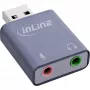 Przetwornik audio InLine 33051E USB typu A szary 42 mm x 30 mm x 12 mm