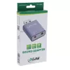 Przetwornik audio InLine 33051E USB typu A szary 42 mm x 30 mm x 12 mm