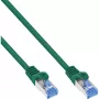 InLine 72601G kabel sieciowy Zielony 1 m Cat6a S/FTP (S-STP)