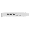Karta interfejsu ASUS ThunderboltEX 5 — PCIe 4.0, Intel JHL9580, Mini DisplayPort, USB 2.0, 120 Gbit/s