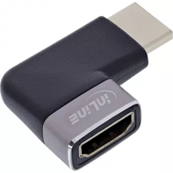 Adapter HDMI InLine 17991D czarny szary pozłacane styki
