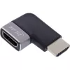 Adapter HDMI InLine 17991D czarny szary pozłacane styki