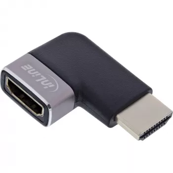 Adapter HDMI InLine 17991D czarny szary pozłacane styki