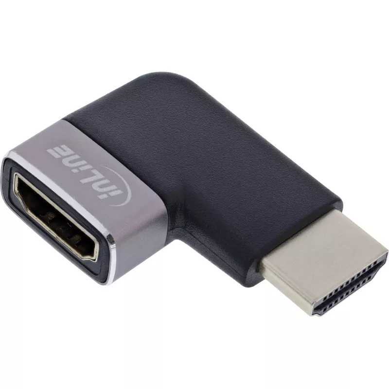 Adapter HDMI InLine 17991D czarny szary pozłacane styki