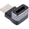 Przejściówka HDMI InLine 17991G czarno-szara ze złoconymi stykami