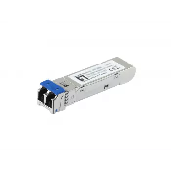 LevelOne 2.5Gbps jednomodowy transceiver SFP, 40km, 1550nm, światłowodowy, 2500 Mbit/s, SFP, LC, 9/125 µm, 40000 m
