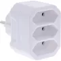 Adapter do gniazdka Type F Type C InLine 16471A biały