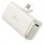 Powerbank Anker A1653021, 5 mAh, Power Delivery, 2× USB-C, 18 W, 3 A, beżowy