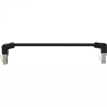 Kabel krosowy InLine top/bottom kątowy, S/FTP (PiMf), Kat.6, 250 MHz, PVC miedź