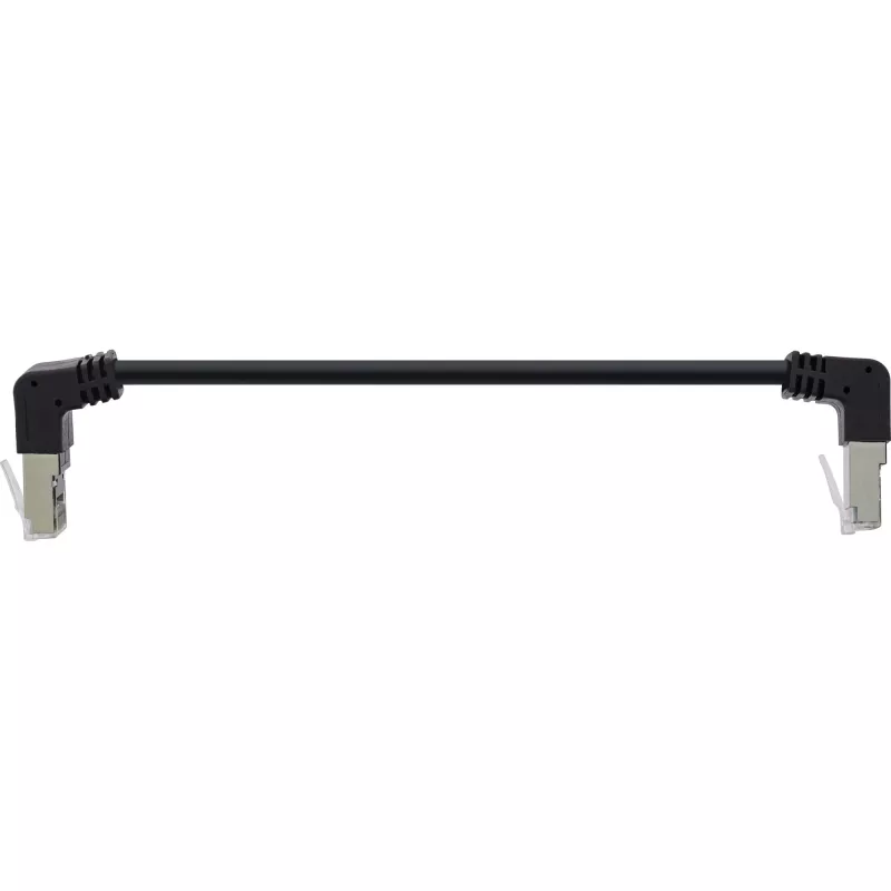 Kabel krosowy InLine top/bottom kątowy, S/FTP (PiMf), Kat.6, 250 MHz, PVC miedź