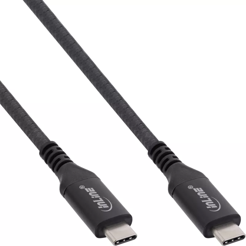 InLine 35902A Kabel USB USB4 Gen 3x2 2 m USB C Czarny
