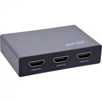 Przełącznik HDMI InLine 65020 3-portowy 8K 60 Hz HDCP 2.3