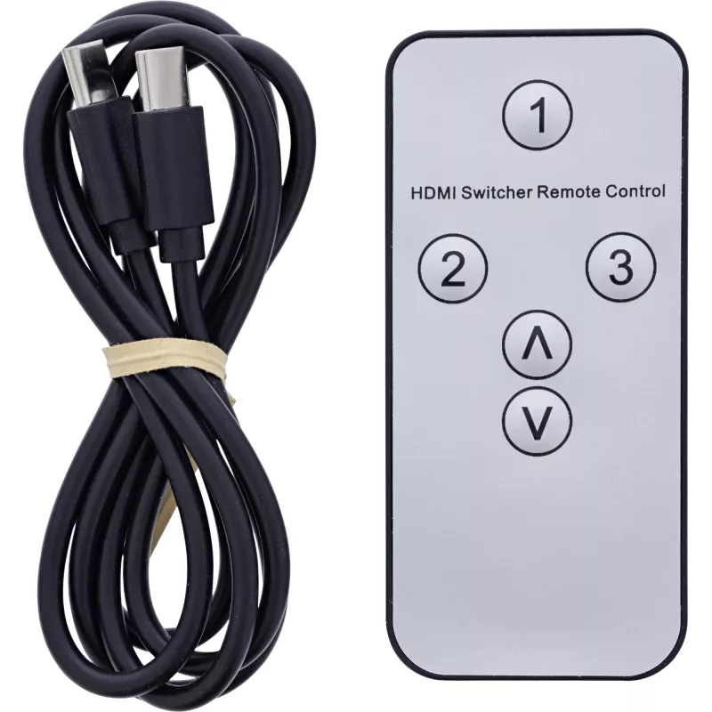 Przełącznik HDMI InLine 65020 3-portowy 8K 60 Hz HDCP 2.3