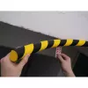 Wytrzymały profil plastikowy zaokrąglony czarno-żółty 1000 mm S32R Durable