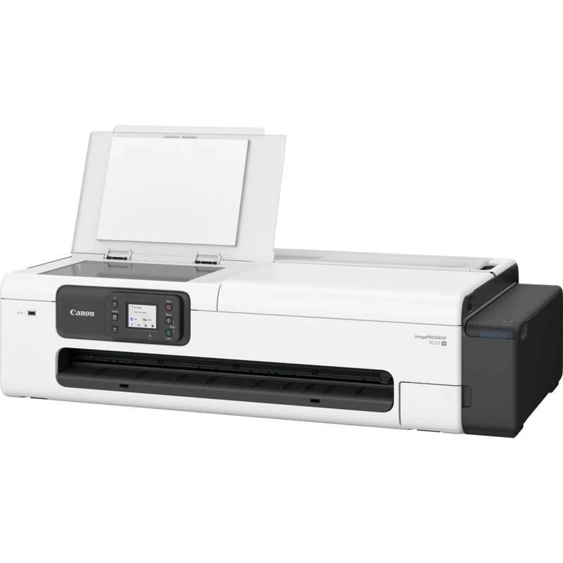 Wielkoformatowa drukarka atramentowa Canon imagePROGRAF TC-21M — kolor, 2400 x 1200 DPI, A1, Wi‑Fi, Ethernet, 1 GB pamięci