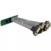 InLine 76660W Wewnętrzny adapter szeregowy M.2 Męski ASIX AX99100 4 Gbit/s
