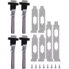 InLine 76660W Wewnętrzny adapter szeregowy M.2 Męski ASIX AX99100 4 Gbit/s
