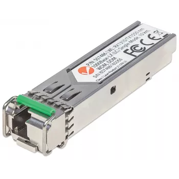 Moduł nadawczo-odbiorczy SFP Intellinet, odpowiednik GLC-BX-D