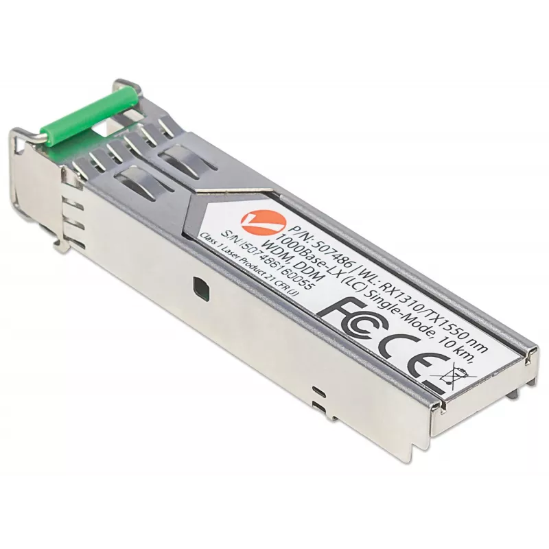 Moduł nadawczo-odbiorczy SFP Intellinet, odpowiednik GLC-BX-D