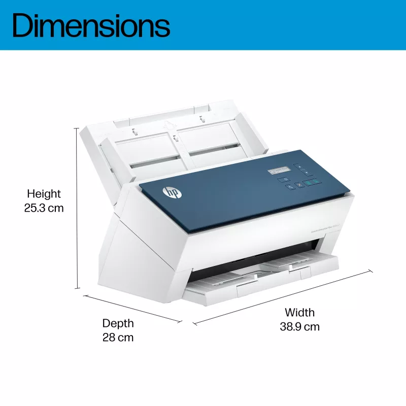 HP ScanJet Enterprise Flow 9000 s1 Skaner arkuszowy 600 x 600 DPI