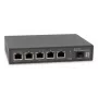 LevelOne GEP-0625 przełącznik sieciowy niezarządzalny 2.5G Ethernet (100/1000/2500) Power over Ethernet (PoE) czarny