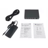 LevelOne GEP-0625 przełącznik sieciowy niezarządzalny 2.5G Ethernet (100/1000/2500) Power over Ethernet (PoE) czarny