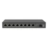 LevelOne GEP-0925 przełącznik sieciowy Niezarządzalny 2.5G Ethernet (100/1000/2500) Power over Ethernet (PoE) Czarny
